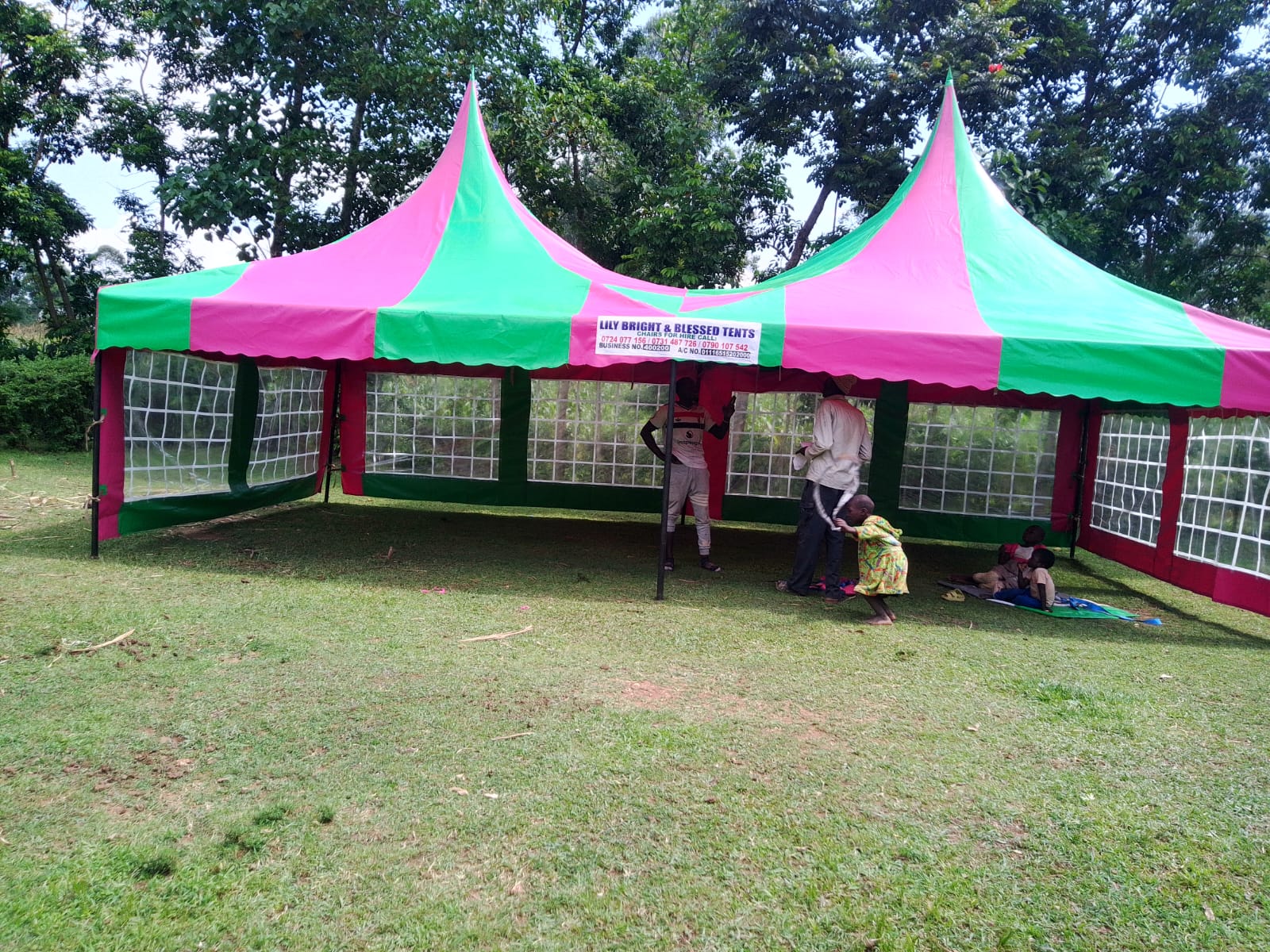 Marquee tent for a large event